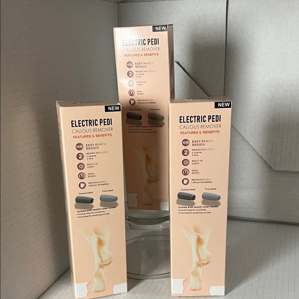 Electric Pedi Callous Remover - Beige